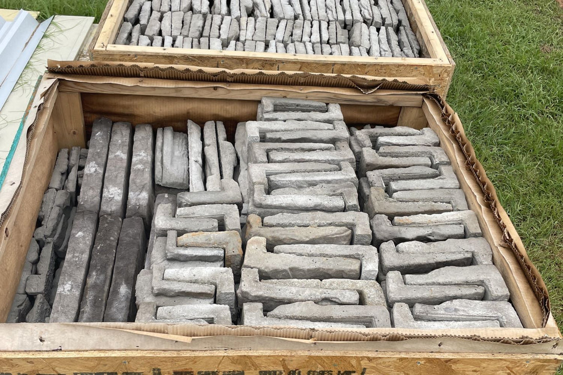 Black Bear Mountain Stone - Stone Veneer - Ready Stack Granite