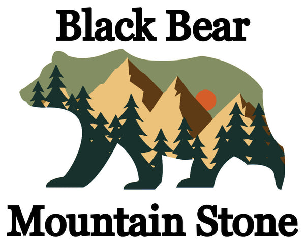 Black Bear Mountain Stone Logo