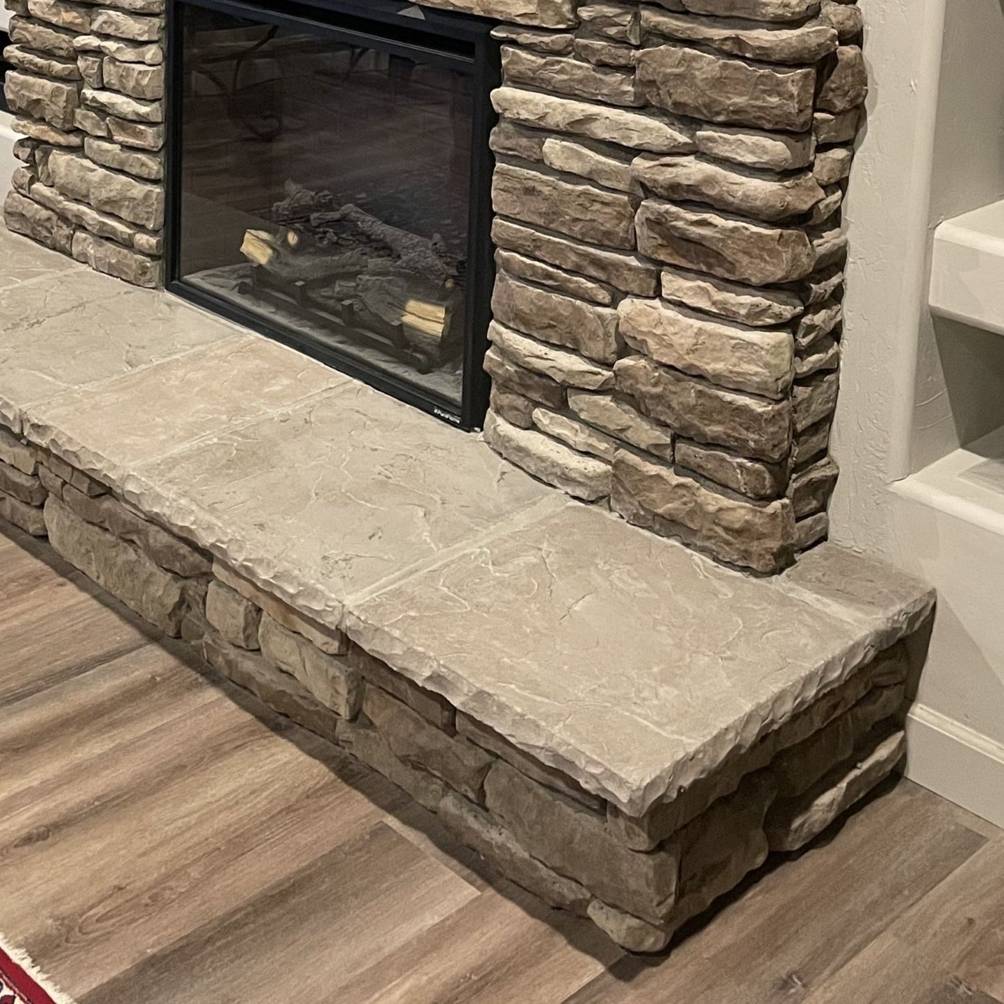 Black Bear Mountain Stone - Stone Veneer - Capstone / Hearthstone Bluestone