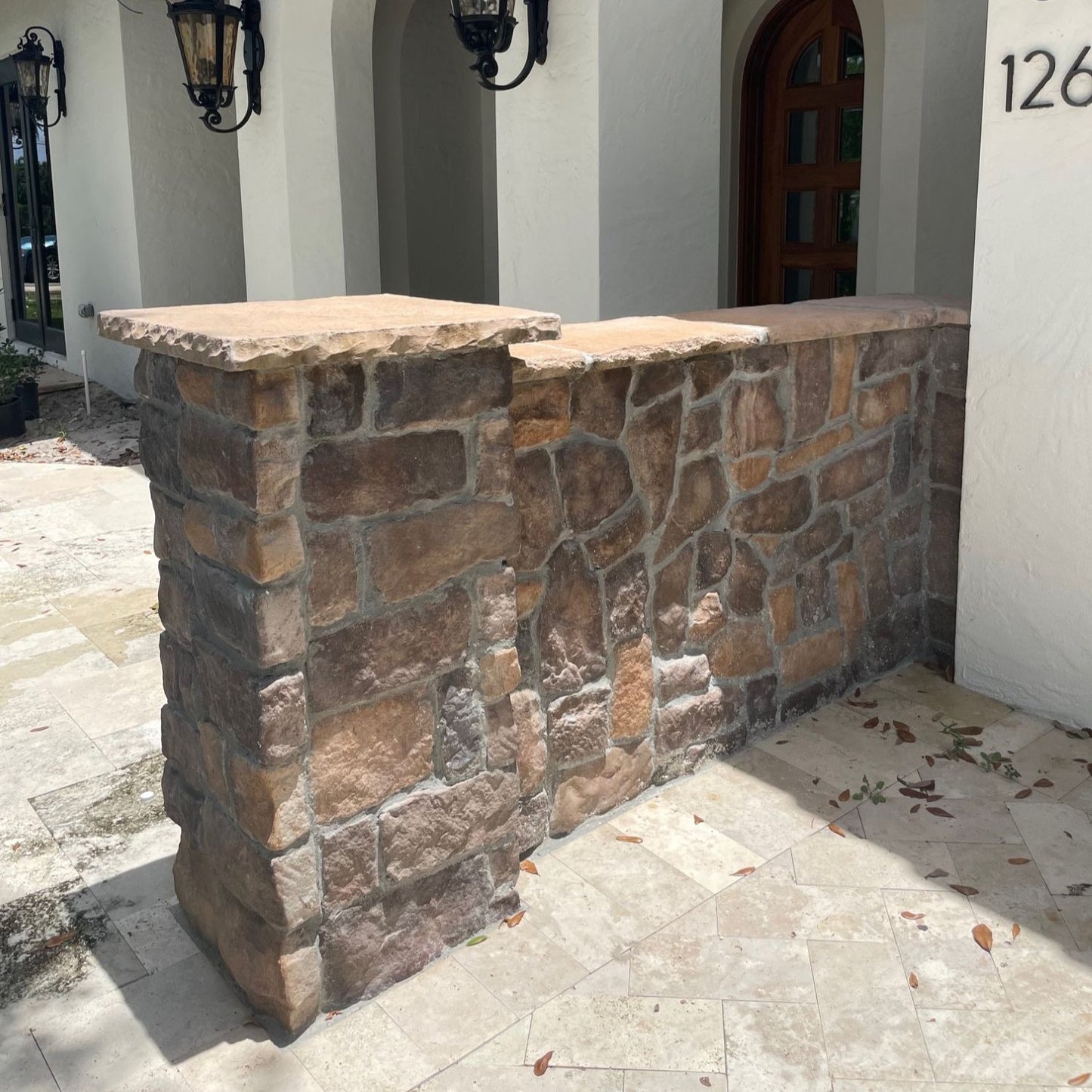 Black Bear Mountain Stone - Stone Veneer - Capstone / Hearthstone Buff