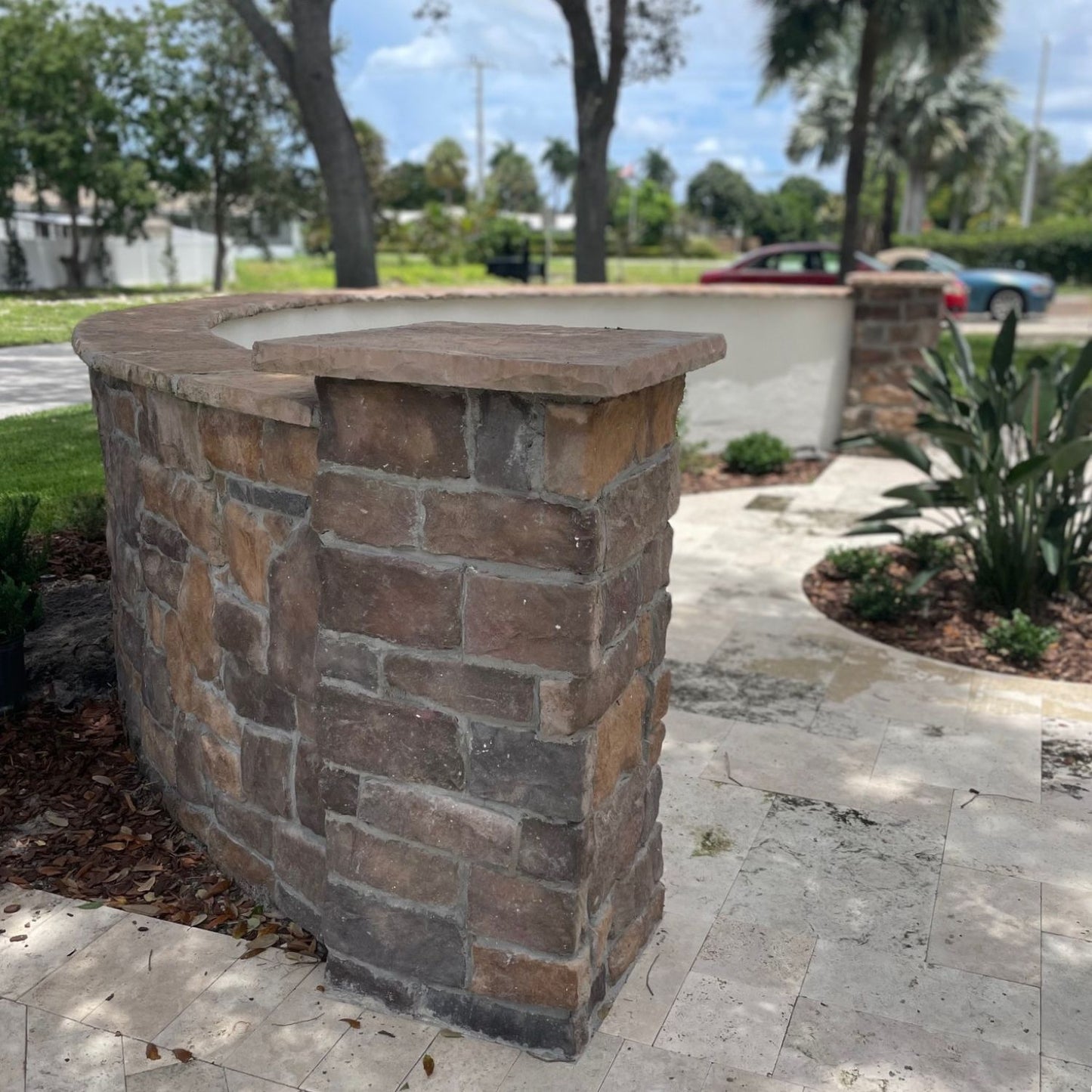 Black Bear Mountain Stone - Stone Veneer - Capstone / Hearthstone Buff