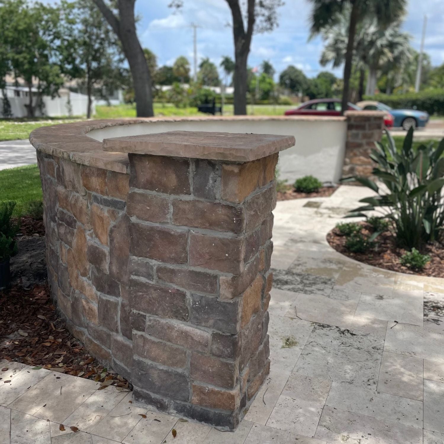 Black Bear Mountain Stone - Stone Veneer - Capstone / Hearthstone Buff