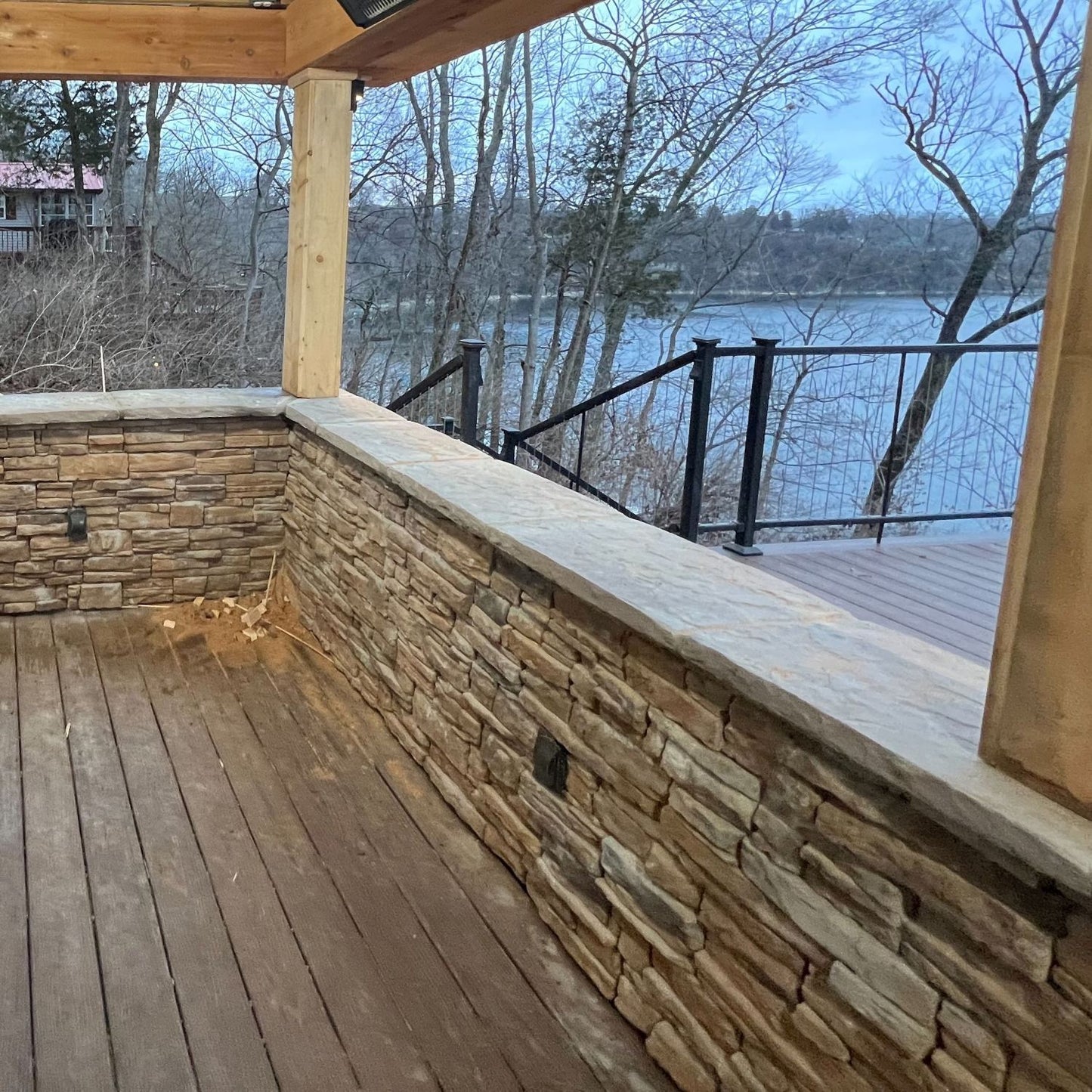 Black Bear Mountain Stone - Stone Veneer - Capstone / Hearthstone Slate