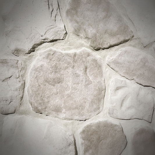 Black Bear Mountain Stone - Stone Veneer - Field Stone Ash - Sample