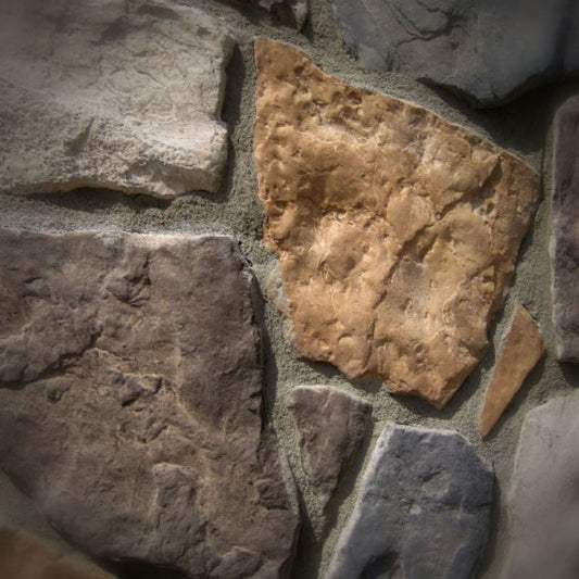 Black Bear Mountain Stone - Stone Veneer - Field Stone Ozark - Sample