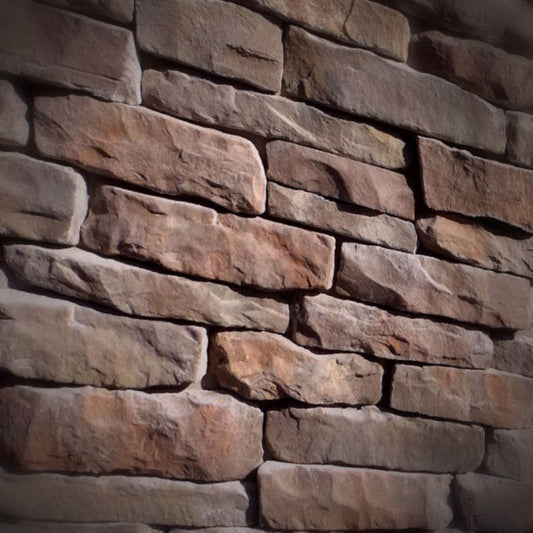 Black Bear Mountain Stone - Stone Veneer - Ledge Stone Chardonnay - Sample
