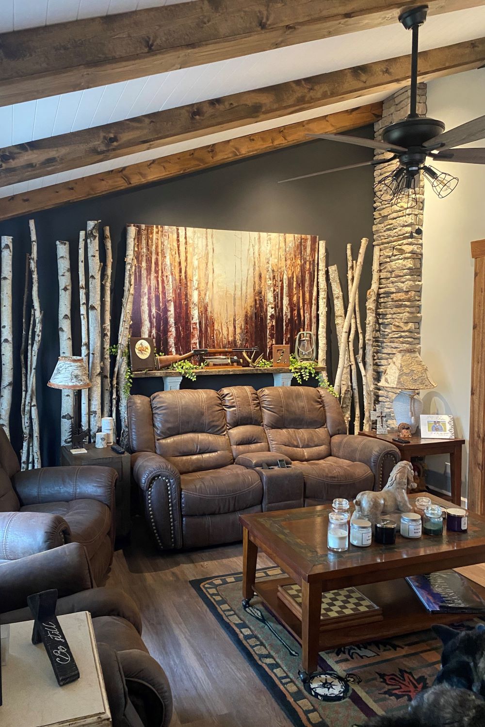 Black Bear Mountain Stone - Stone Veneer - Ledge Stone White Oak
