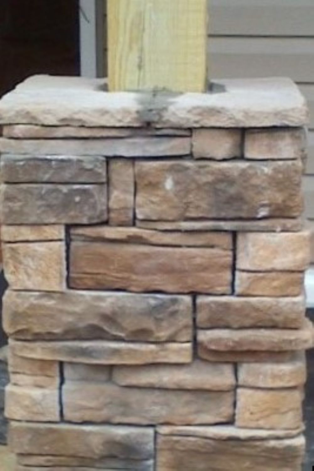 Black Bear Mountain Stone - Stone Veneer - Ready Stack Stone Panel Alabama