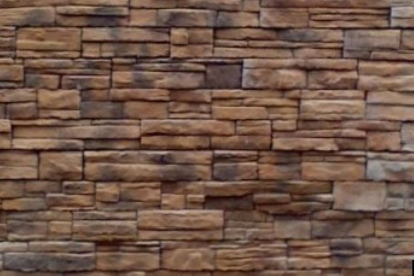 Black Bear Mountain Stone - Stone Veneer - Ready Stack Stone Panel Alabama