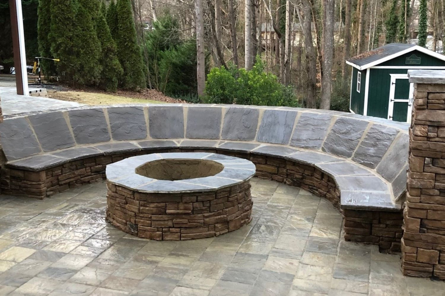 Black Bear Mountain Stone - Stone Veneer - Ready Stack Stone Panel Alabama