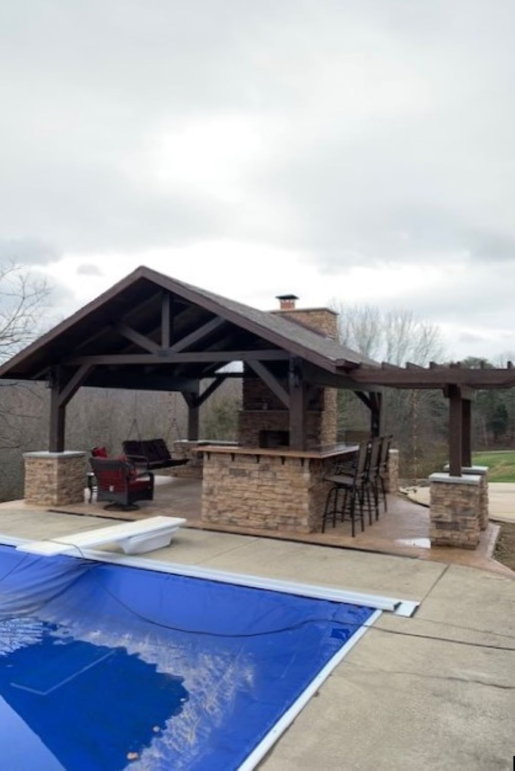 Black Bear Mountain Stone - Stone Veneer - Ready Stack Stone Panel Alabama