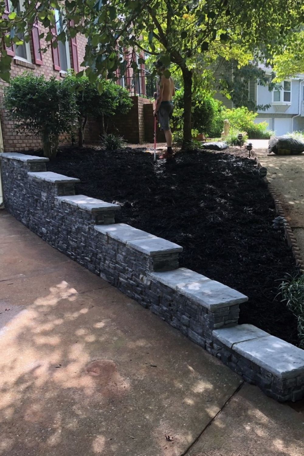 Black Bear Mountain Stone - Stone Veneer - Ready Stack Stone Panel Black Forest