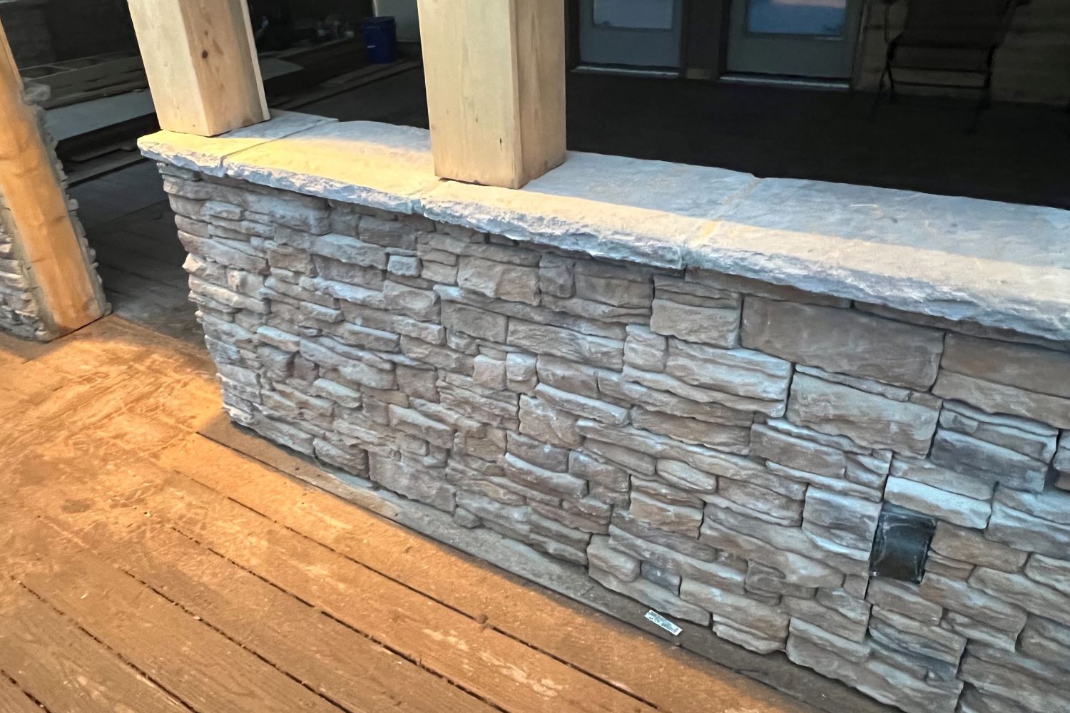 Black Bear Mountain Stone - Stone Veneer - Ready Stack Stone Panel Sienna