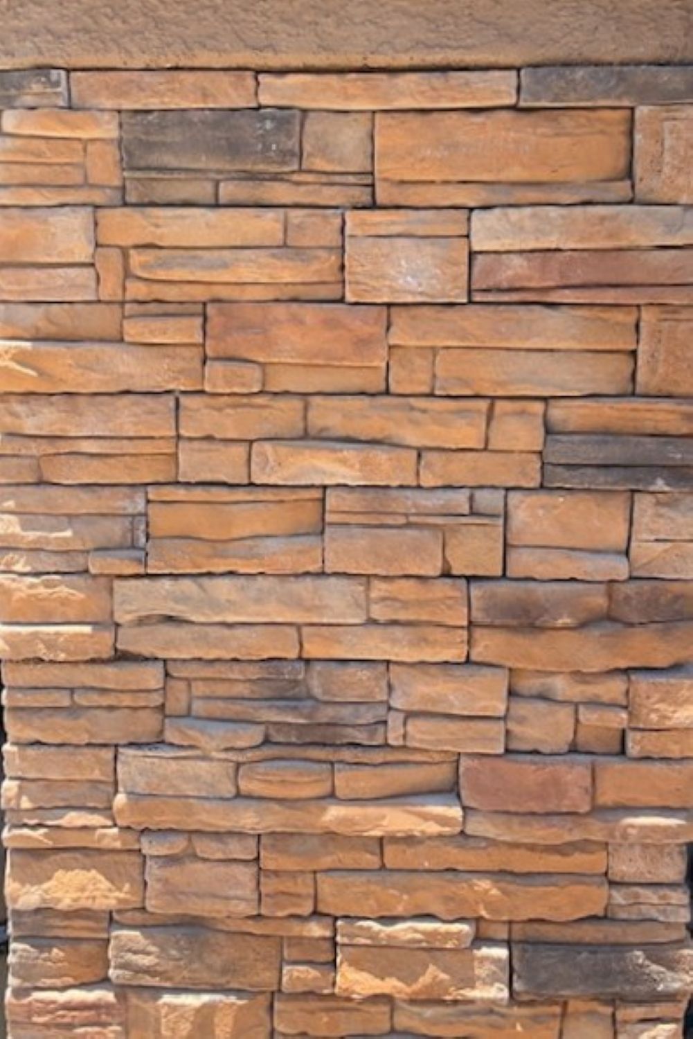 Black Bear Mountain Stone - Stone Veneer - Ready Stack Stone Panel Sienna