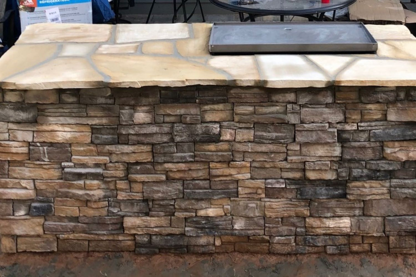 Black Bear Mountain Stone - Stone Veneer - Ready Stack Stone Panel Tacoma