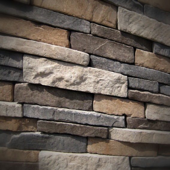 Black Bear Mountain Stone - Stone Veneer - Stack Stone Ozark - Sample