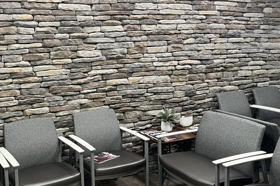 Black Bear Mountain Stone - Stone Veneer - Ledge Stone Mountain Mist