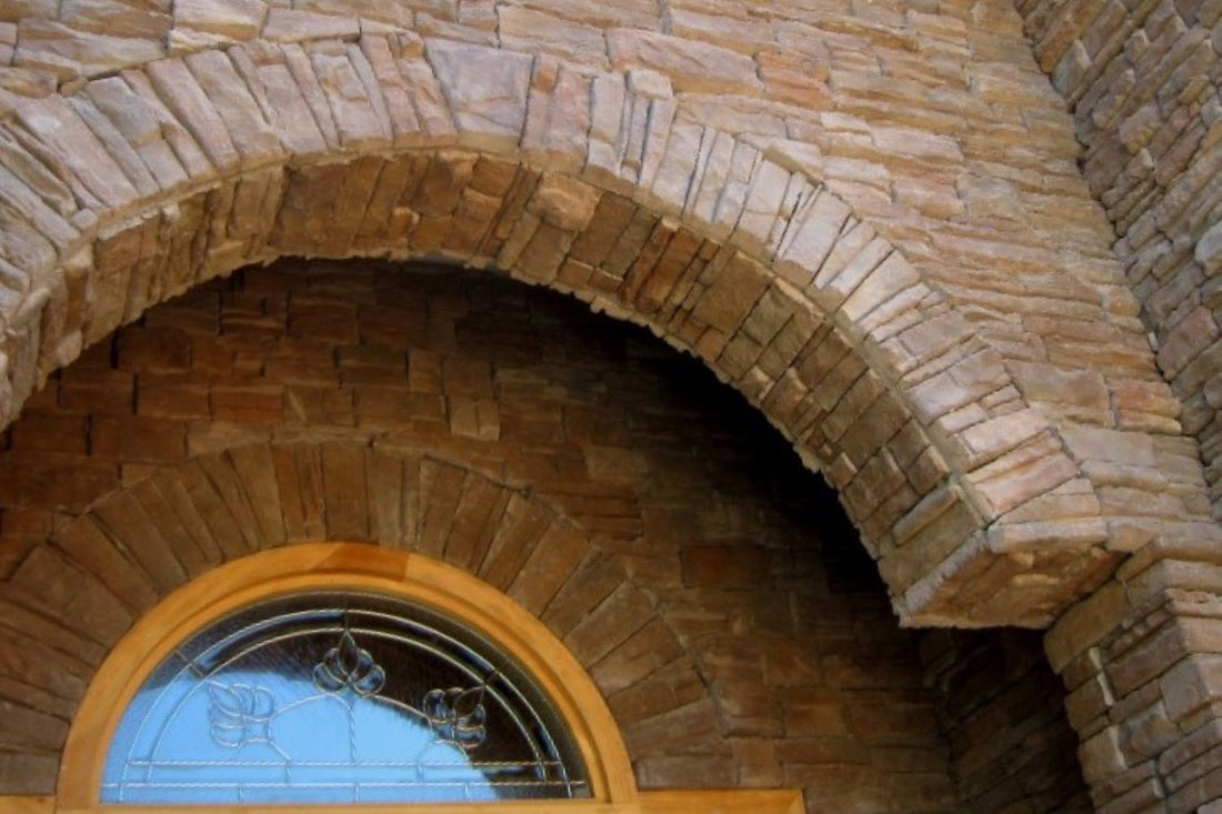 Black Bear Mountain Stone - Stone Veneer - Ready Stack Stone Panel Chardonnay