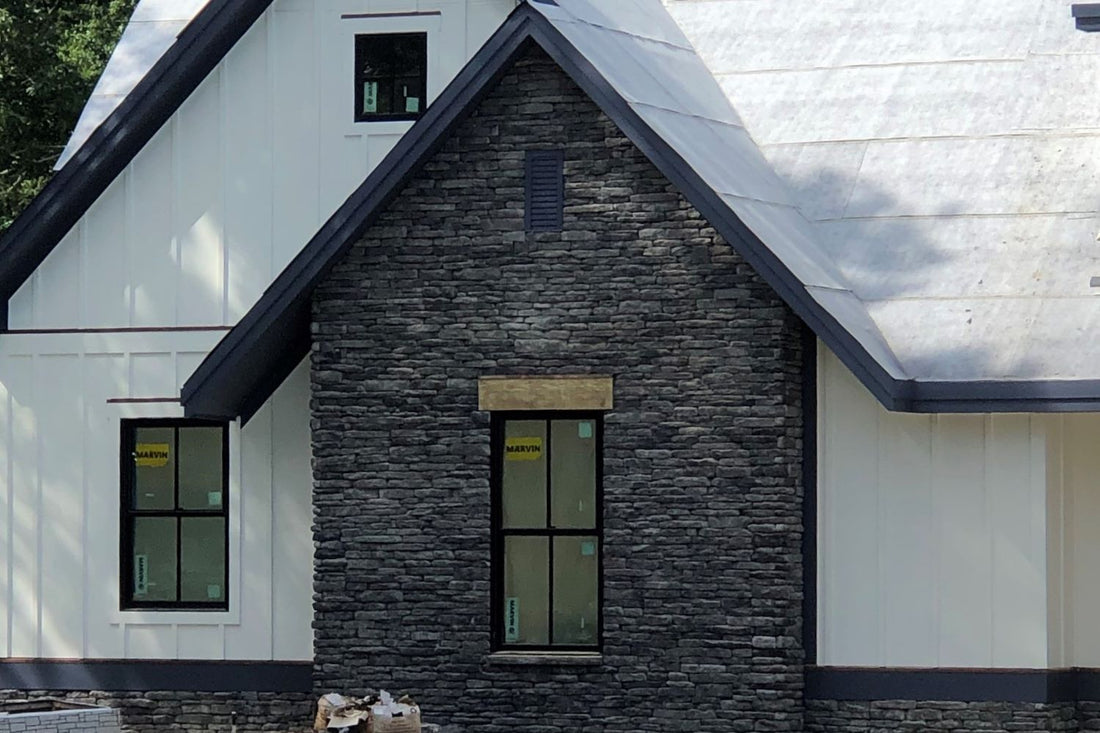 Black Bear Mountain Stone - Stone Veneer - Ledge Stone Midnight