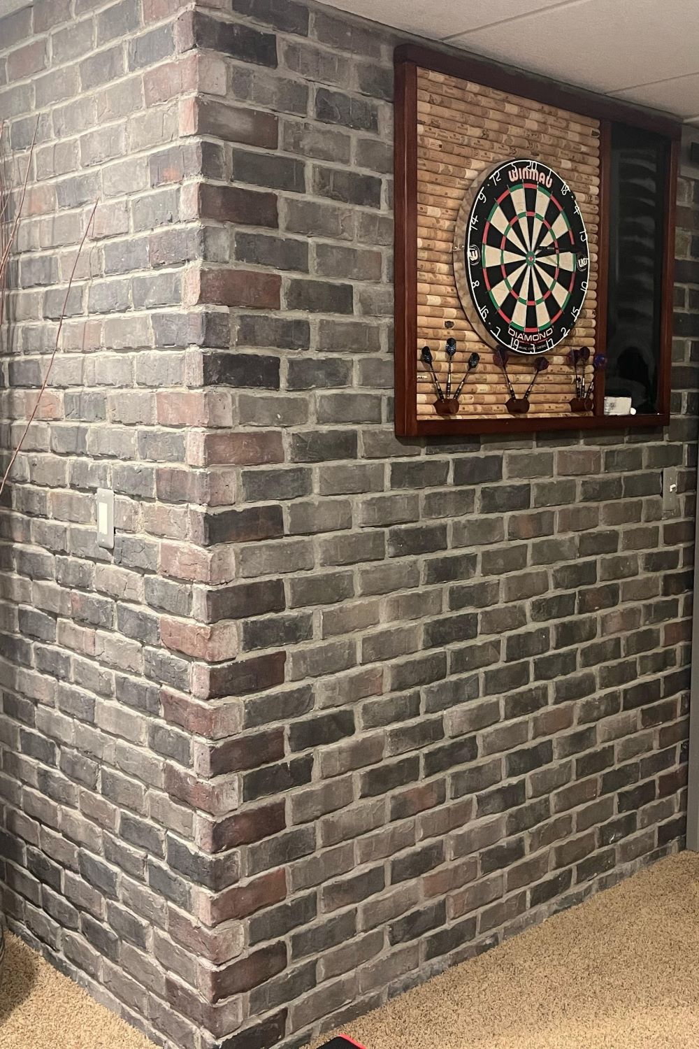 Black Bear Mountain Stone - Brick Veneer - Midnight