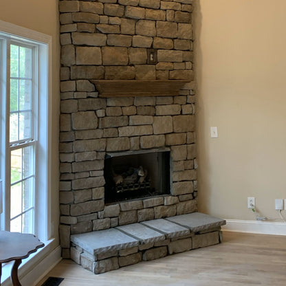 Black Bear Mountain Stone - Stone Veneer - Capstone / Hearthstone Bluestone