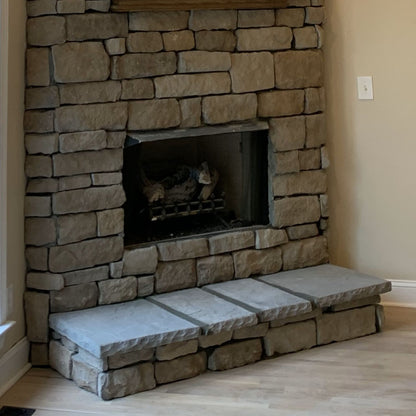 Black Bear Mountain Stone - Stone Veneer - Capstone / Hearthstone Bluestone