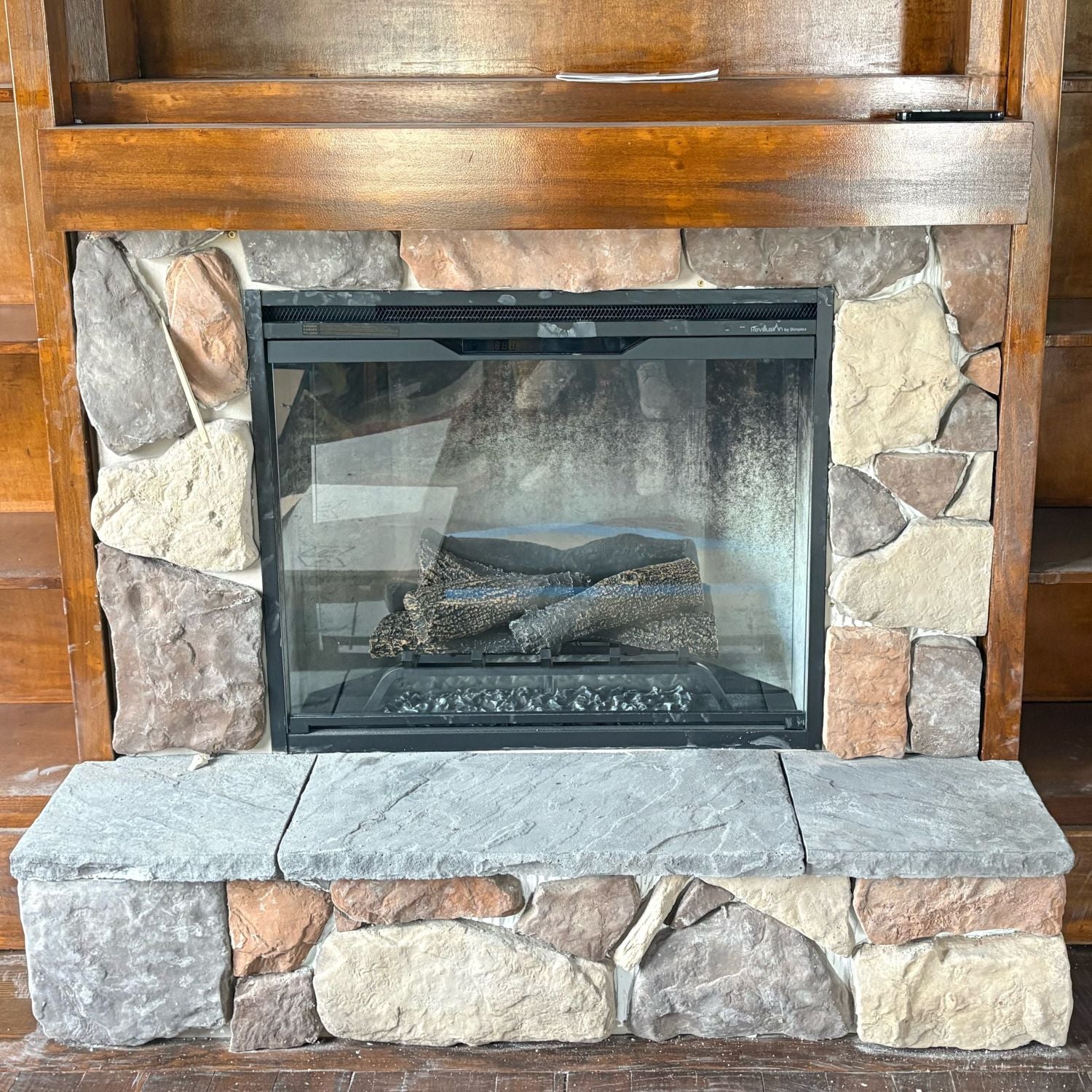 Black Bear Mountain Stone - Stone Veneer - Capstone / Hearthstone Charcoal
