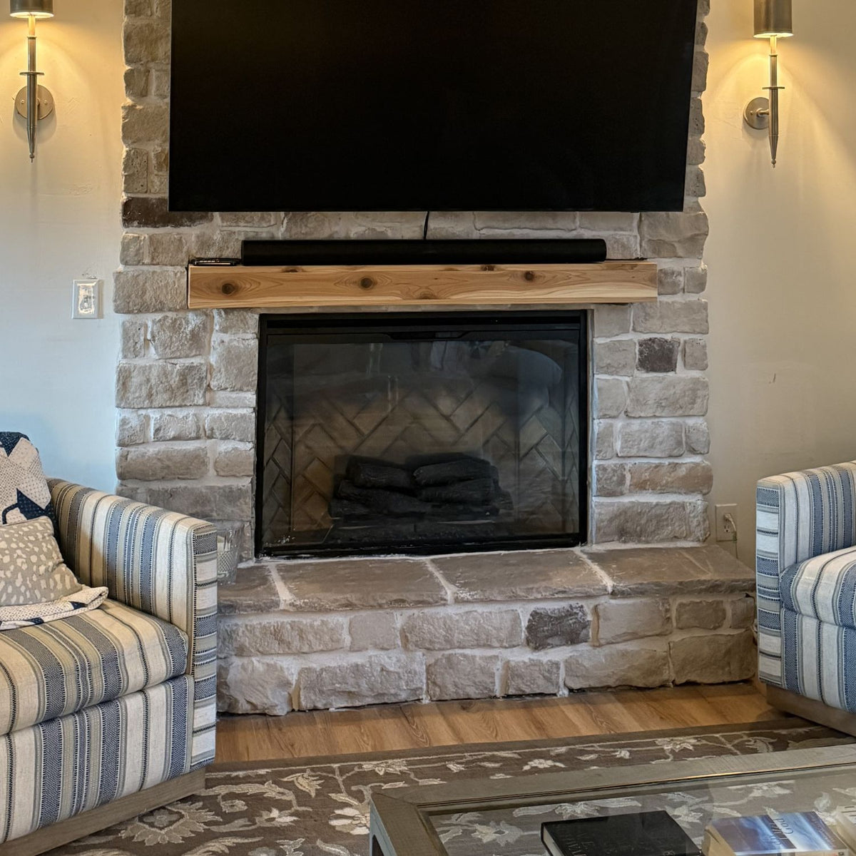 Black Bear Mountain Stone - Stone Veneer - Capstone / Hearthstone Sandstone