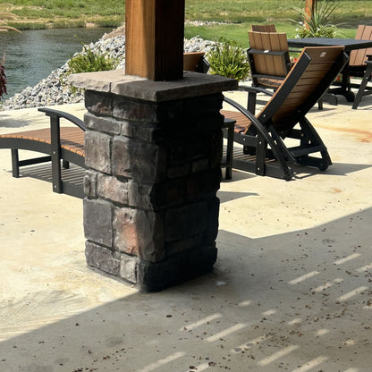 Black Bear Mountain Stone - Stone Veneer - Capstone / Hearthstone Slate