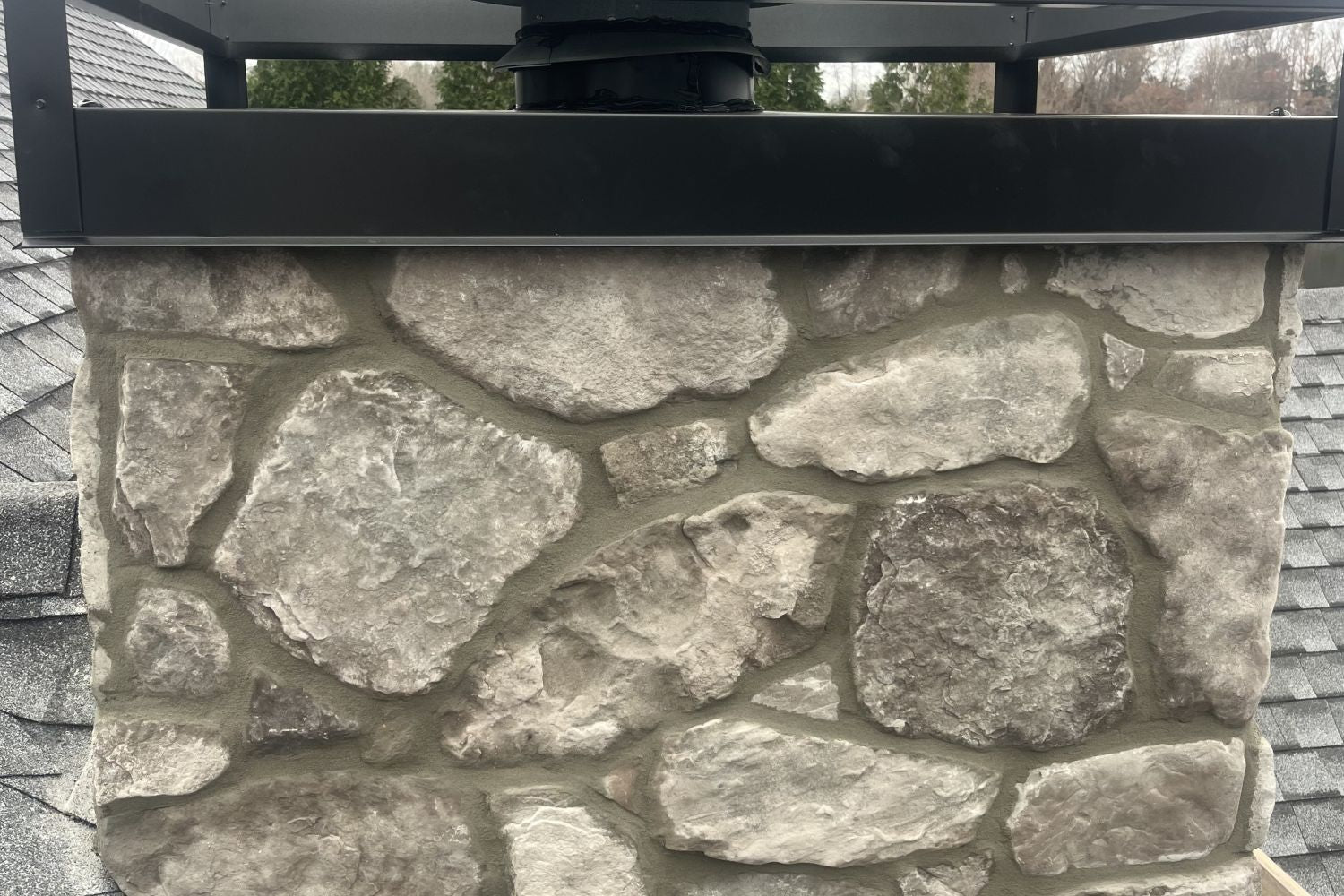 Black Bear Mountain Stone - Stone Veneer - Field Stone Ash