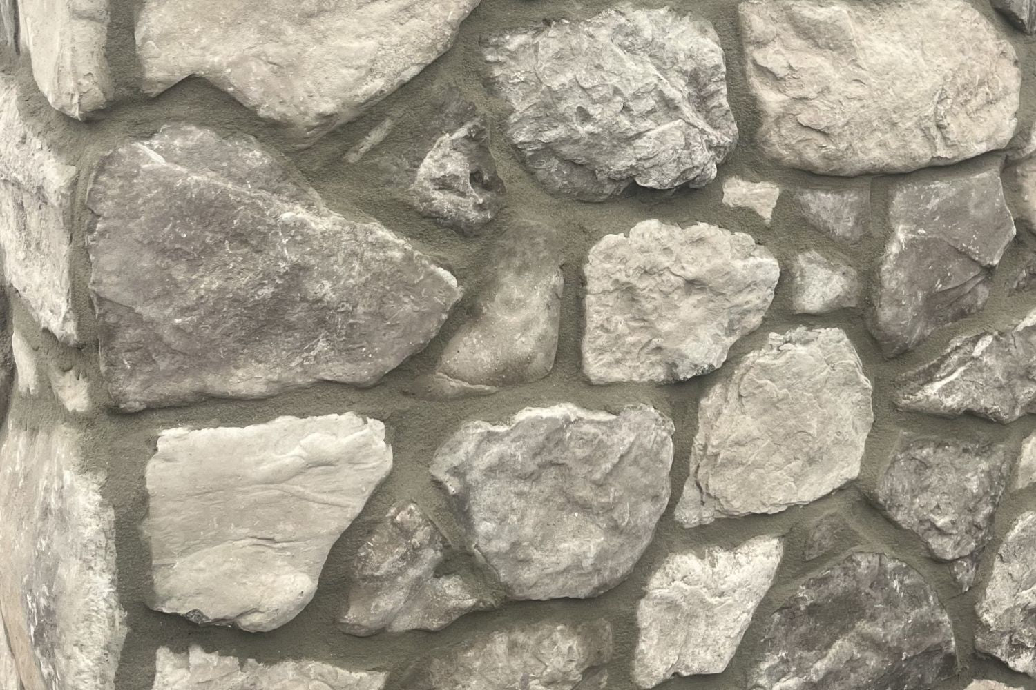 Black Bear Mountain Stone - Stone Veneer - Field Stone Ash