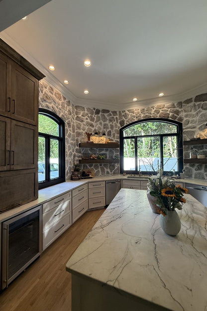 Black Bear Mountain Stone - Stone Veneer - Field Stone Ash
