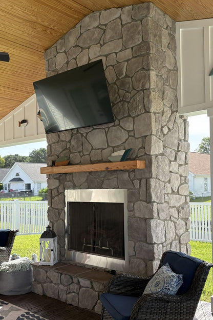 Black Bear Mountain Stone - Stone Veneer - Field Stone Ash