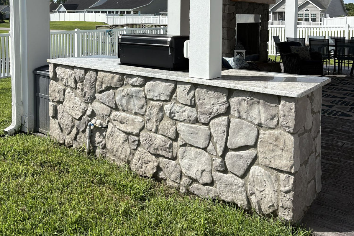 Black Bear Mountain Stone - Stone Veneer - Field Stone Ash