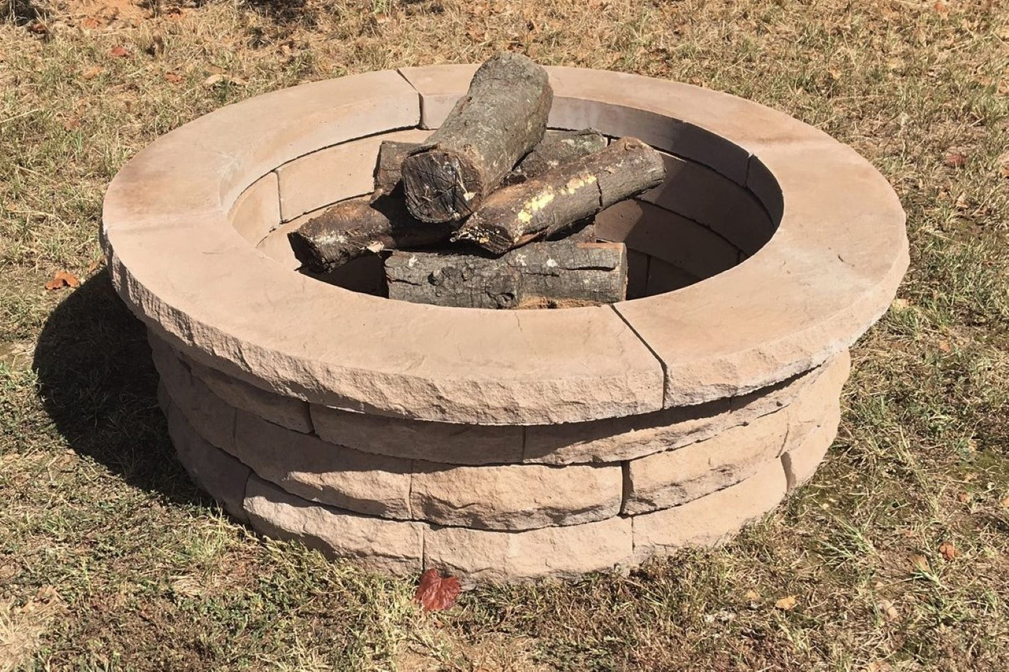 Black Bear Mountain Stone - Fire Pit Buff