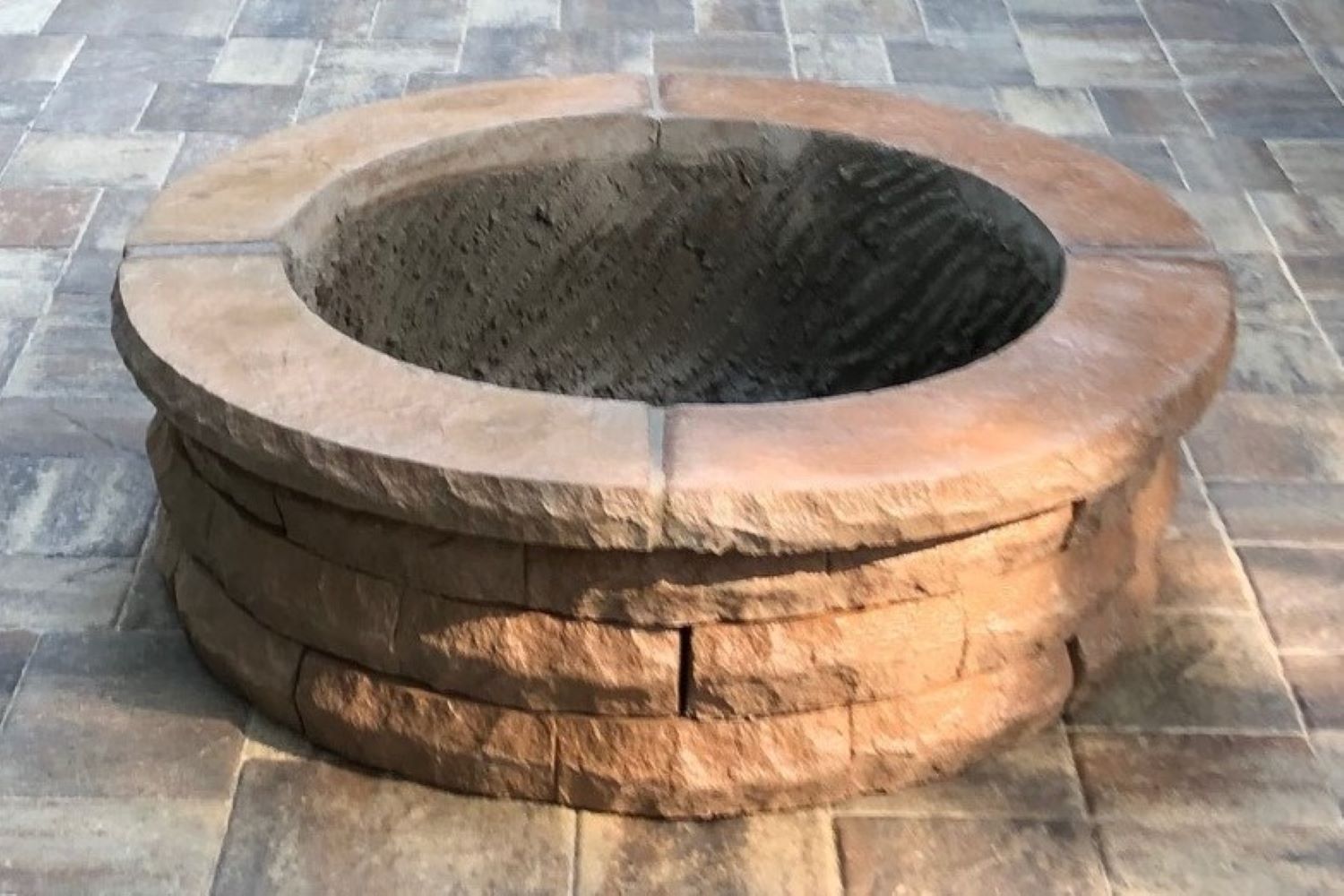 Black Bear Mountain Stone - Fire Pit Buff