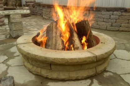 Black Bear Mountain Stone - Fire Pit Buff