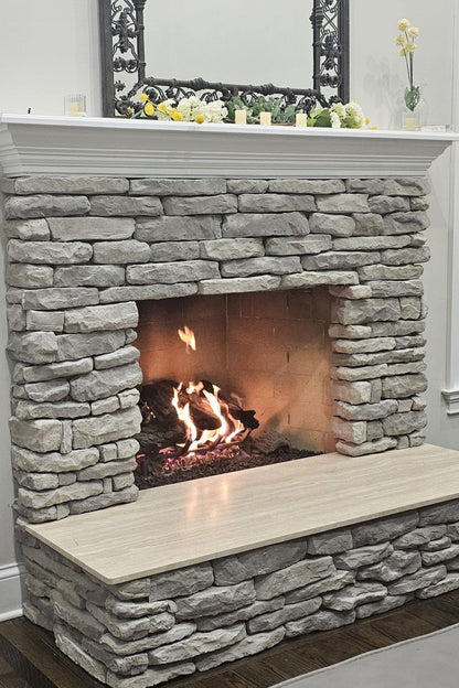 Black Bear Mountain Stone - Stone Veneer - Ledge Stone Ash