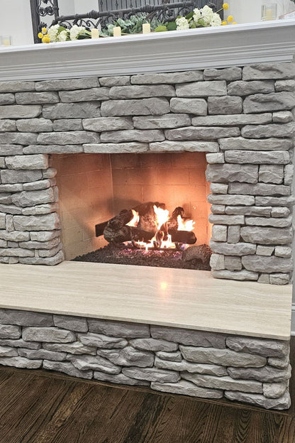 Black Bear Mountain Stone - Stone Veneer - Ledge Stone Ash