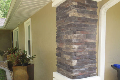 Black Bear Mountain Stone - Stone Veneer - Ledge Stone Midnight