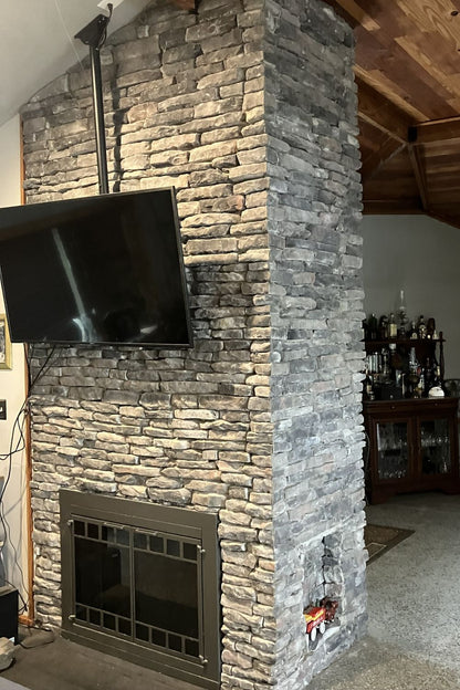 Black Bear Mountain Stone - Stone Veneer - Ledge Stone Midnight