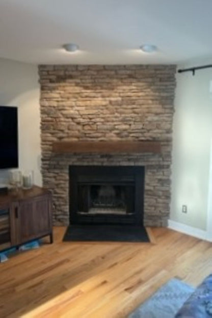 Black Bear Mountain Stone - Stone Veneer - Ledge Stone White Oak