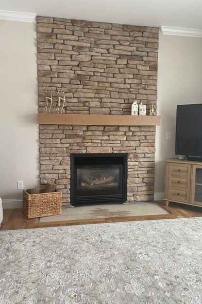 Black Bear Mountain Stone - Stone Veneer - Ledge Stone White Oak