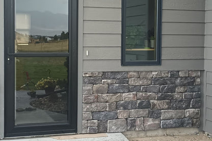 Black Bear Mountain Stone - Stone Veneer - Lime Stone Midnight