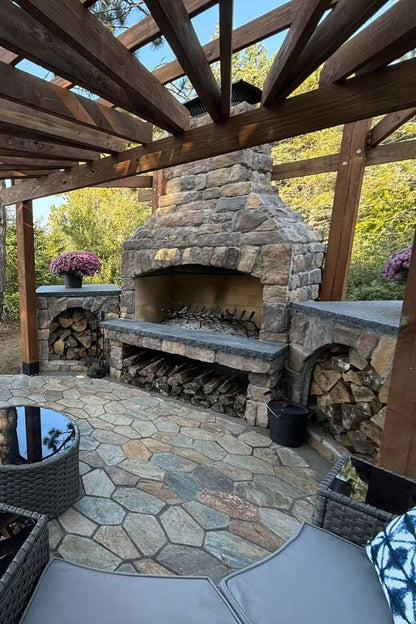 Black Bear Mountain Stone - Stone Veneer - Lime Stone Tuscany
