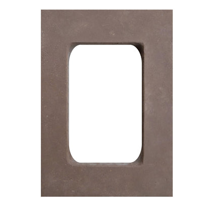 Black Bear Mountain Stone - Stone Veneer Accessories - Outlet Box Adobe