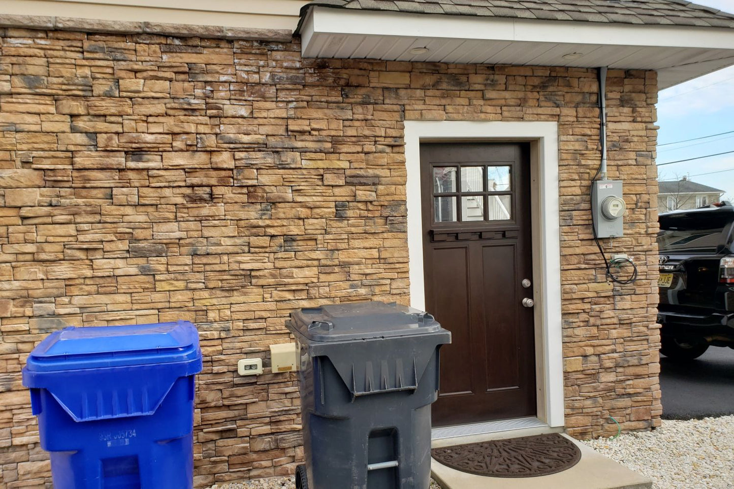 Black Bear Mountain Stone - Stone Veneer - Ready Stack Stone Panel Alabama