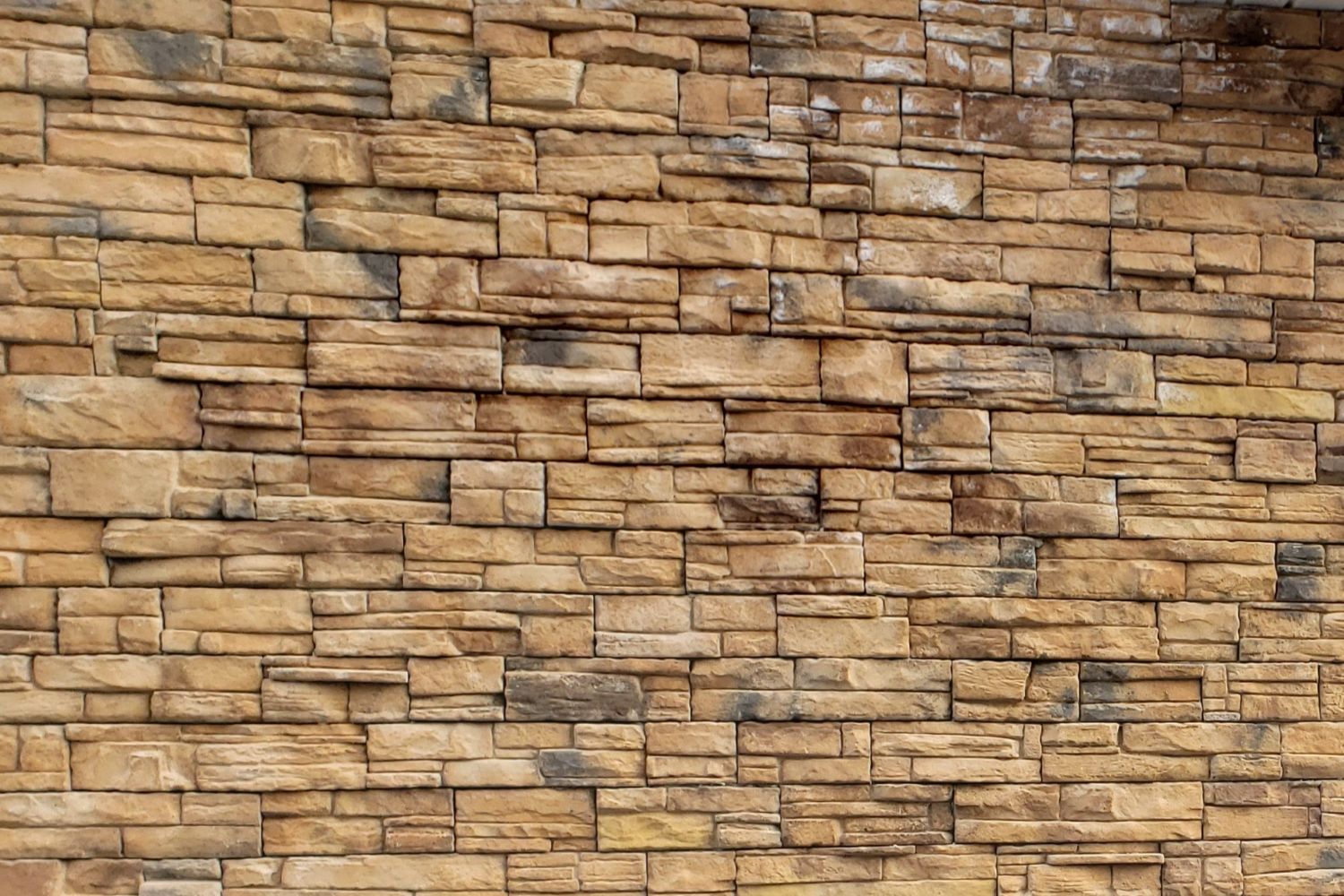 Black Bear Mountain Stone - Stone Veneer - Ready Stack Stone Panel Alabama