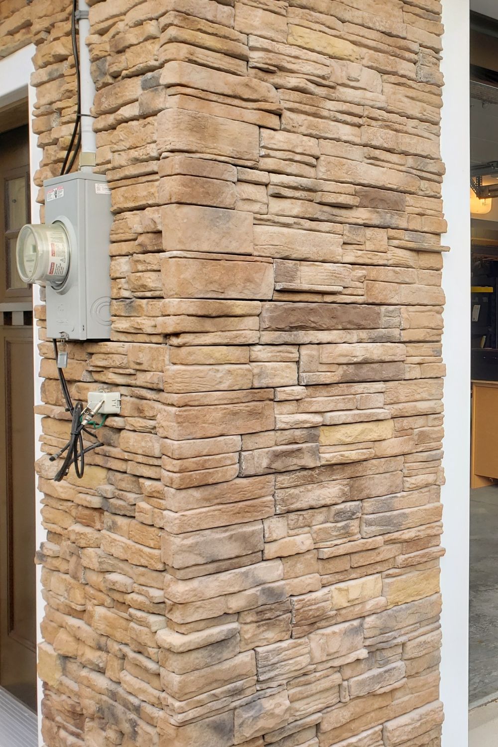 Black Bear Mountain Stone - Stone Veneer - Ready Stack Stone Panel Alabama