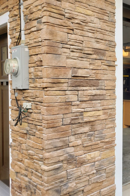 Black Bear Mountain Stone - Stone Veneer - Ready Stack Stone Panel Alabama